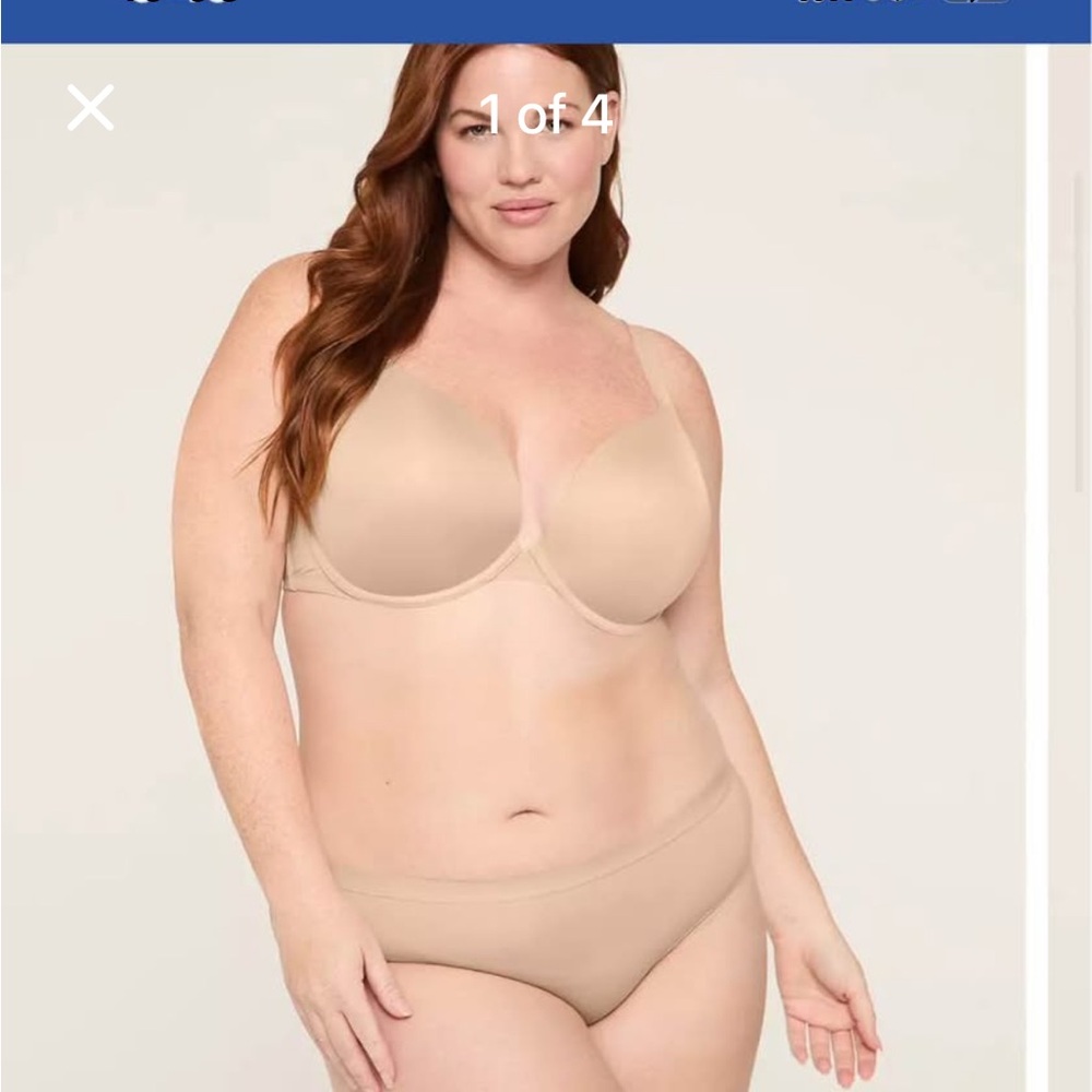 Cacique Beige Smooth T-Shirt Bra